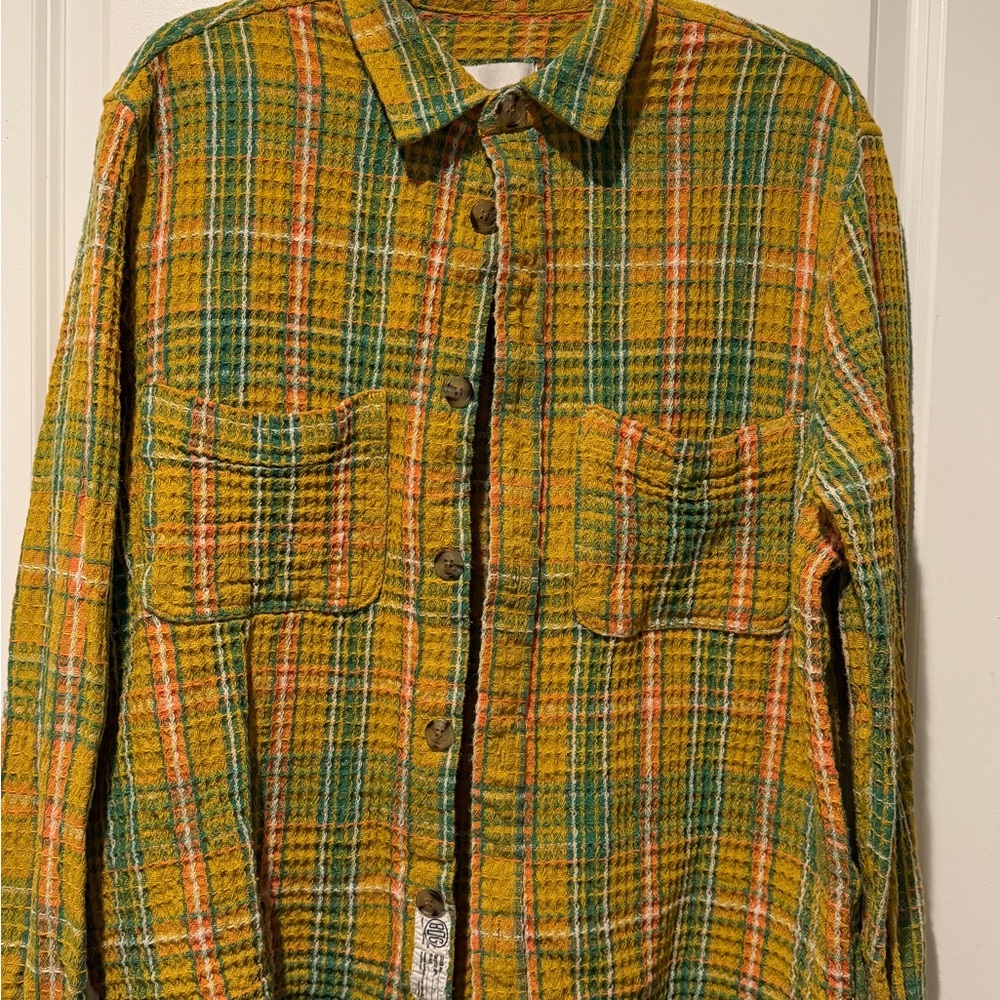 BDG Plaid Button-Up
